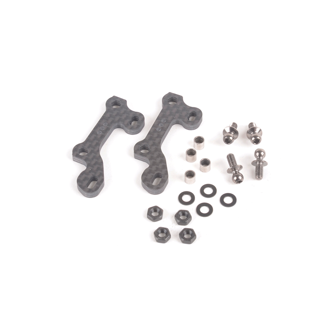 Schumacher C/F Upper Wishbone Mount 3 Dot - Mi7 (pr) (U7847)