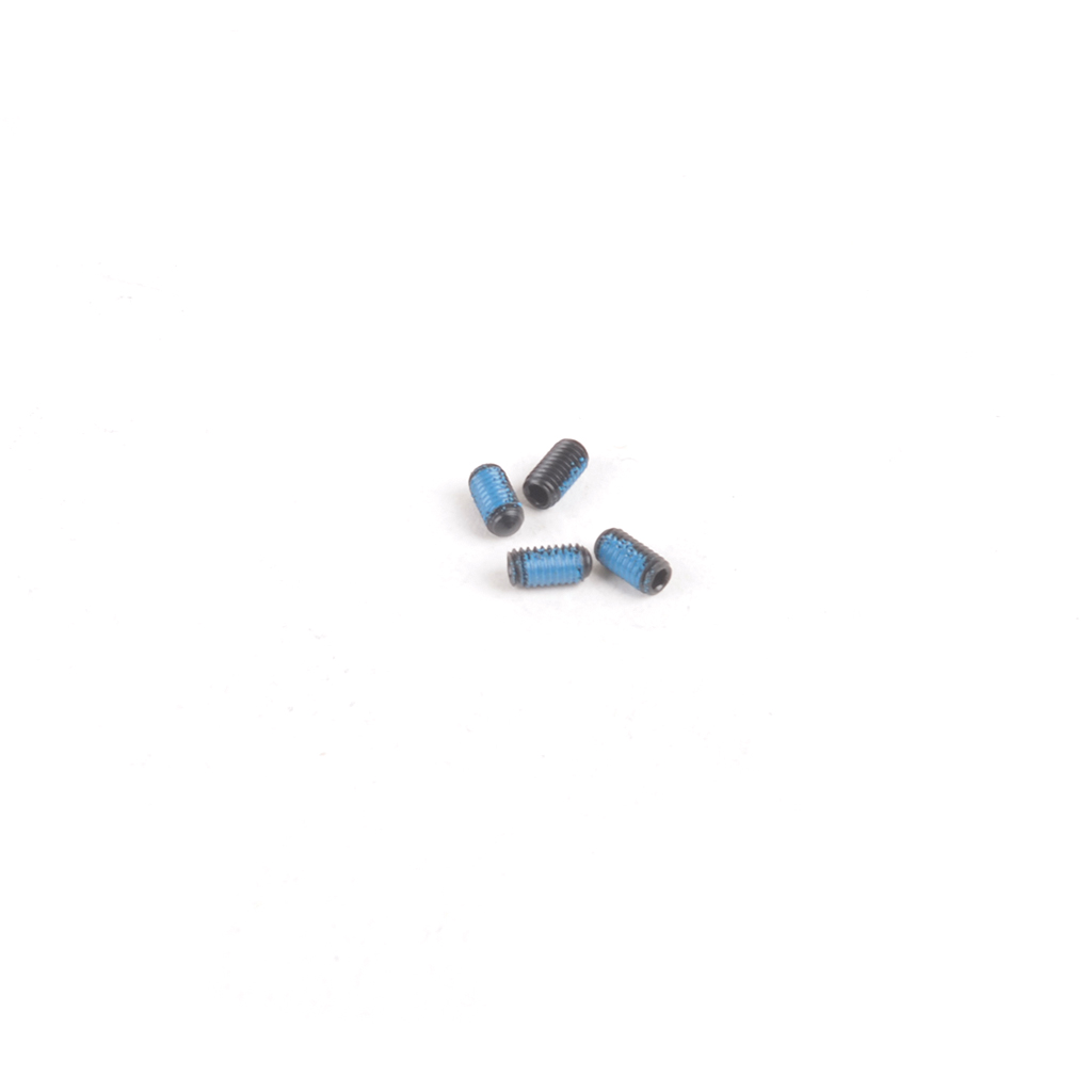 Schumacher M3x6 Grub Screw Dome End Patched (pk4) (U7884)
