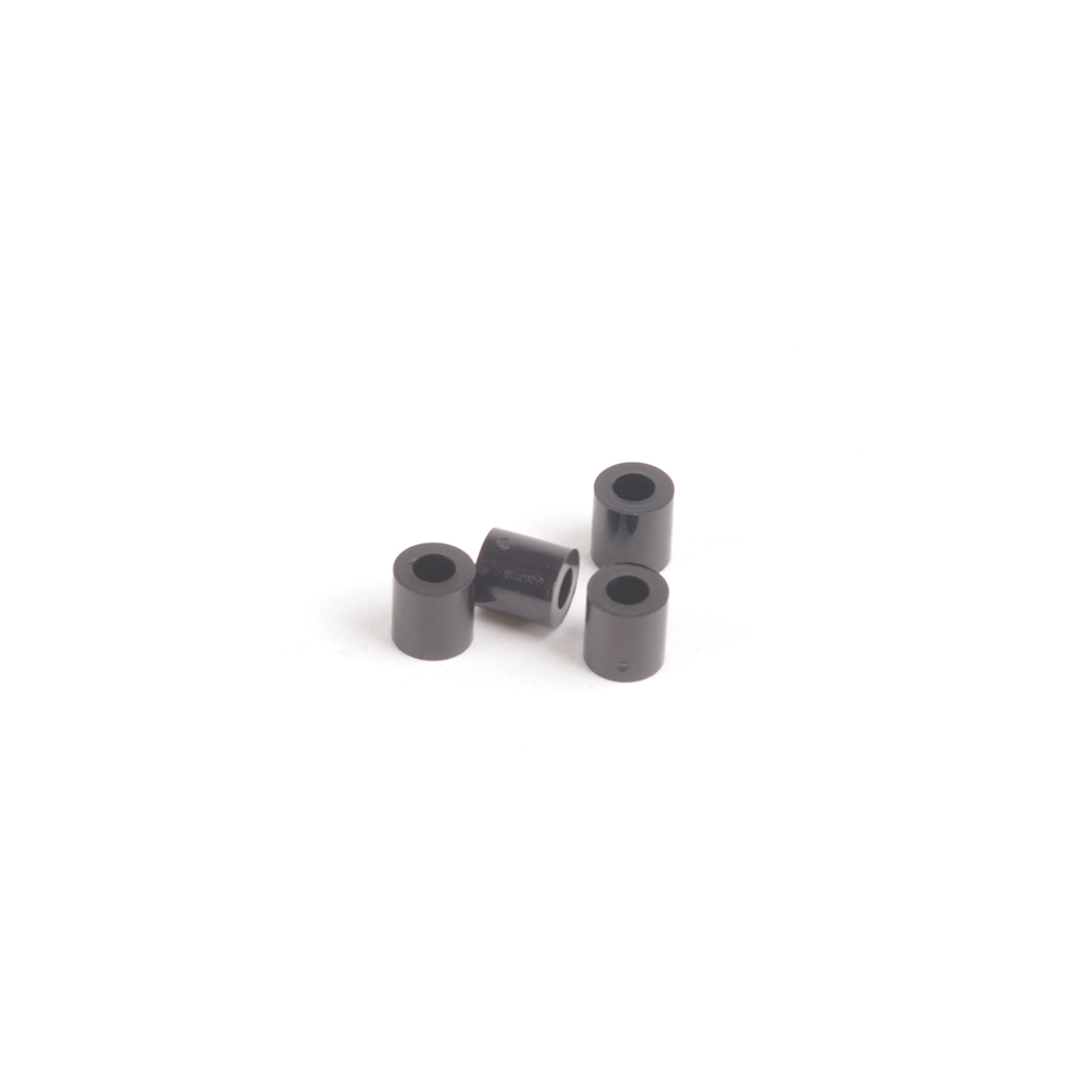 Schumacher Black 6mm Spacer (pk4) (U7898)