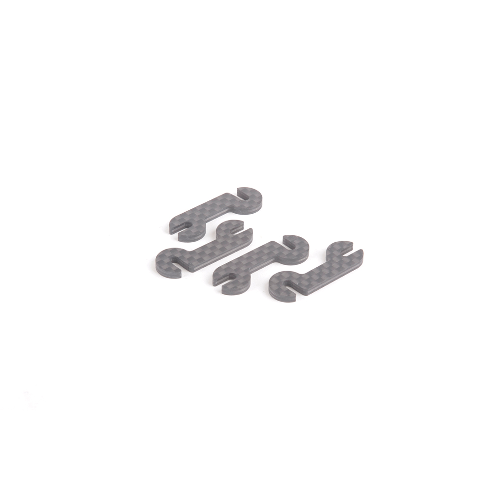 Schumacher C/F 2.5mm Ride Height Spacer - Atom 2 (pk4) (U7909)