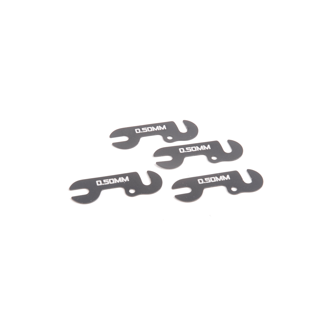 Schumacher Alloy Ride Height Spacer 0.5mm - Atom 2/3 (pk4) (U7920)