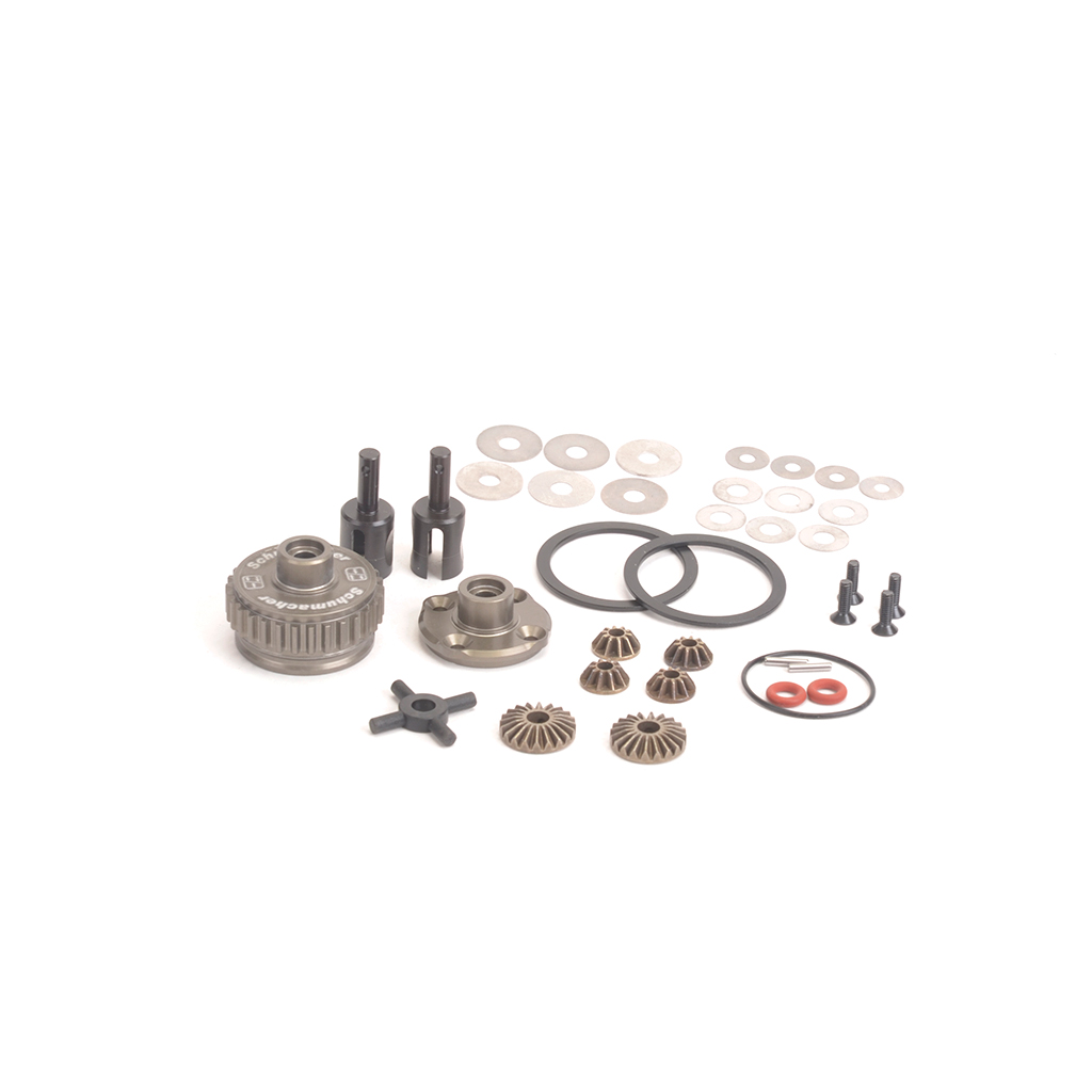 Schumacher Alloy Diff Complete - CAT L1 EVO (U7992)