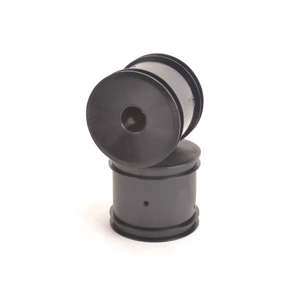 Schumacher Stadium Truck Wheel - Black - pr (U8001)
