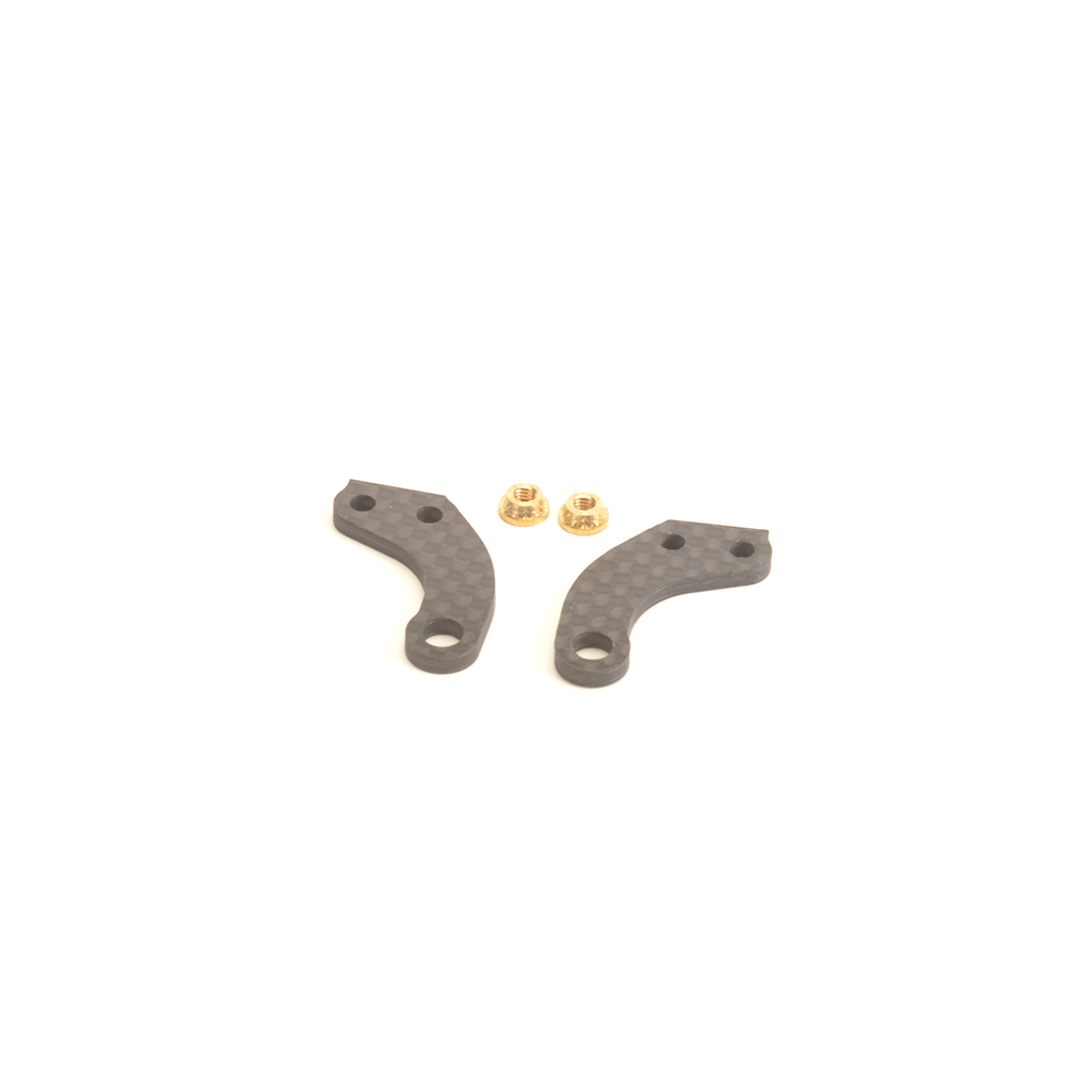 Schumacher C/F Front Steering Arms - Mi8 (pr) (U8246)