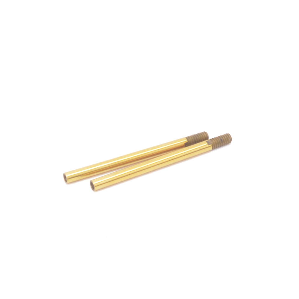 Schumacher Tapped Shock Shaft; Long (+1.2mm) - L1R,LD3 (pr) (U8426)