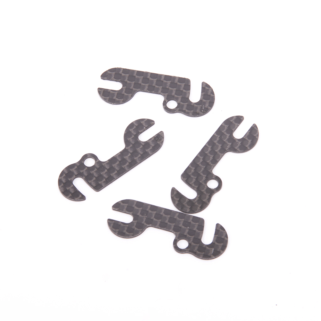 Schumacher C/F Front End Spacer 1.0mm (4 pcs) - E5,E6,A3 (U8482)