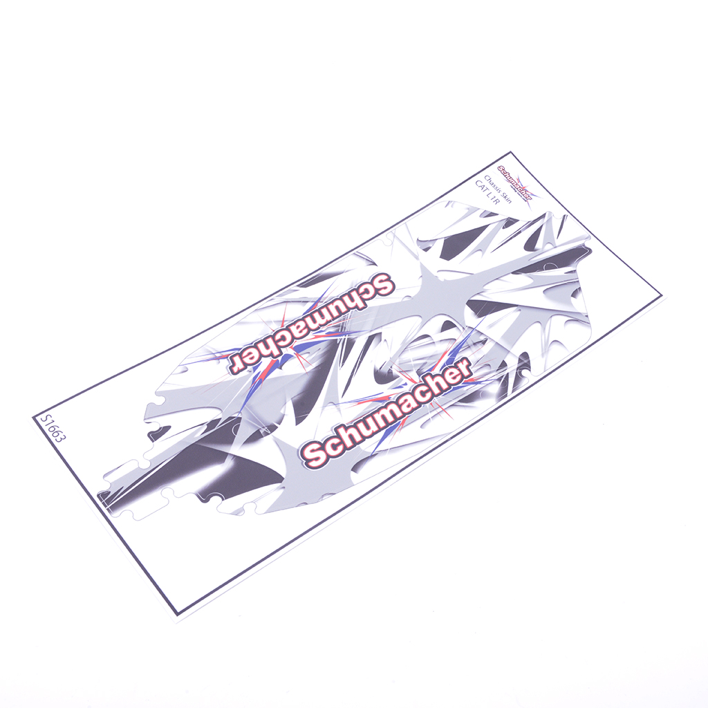 Schumacher Chassis Skin with Holes - L1R (U8504)