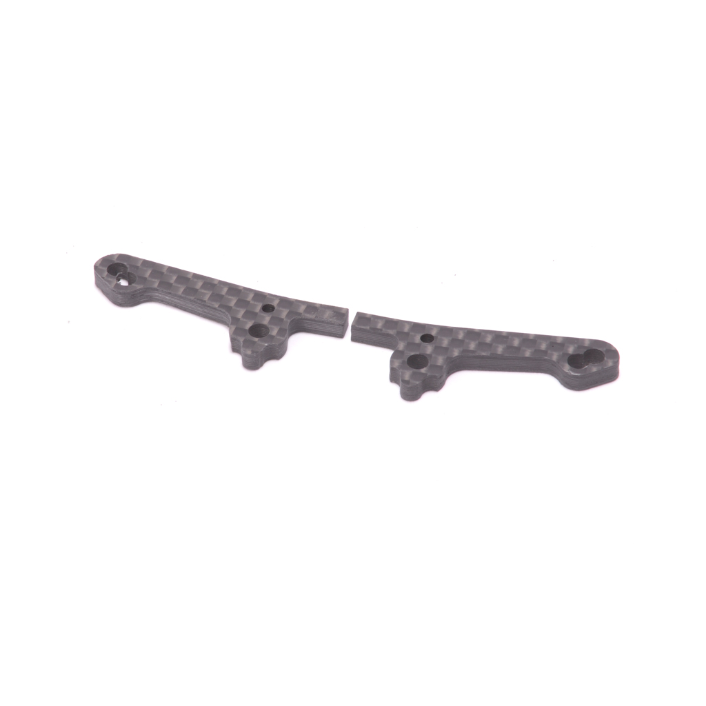 Schumacher C/F Split Front Shock Mount - Mi9 (pr) (U8756)