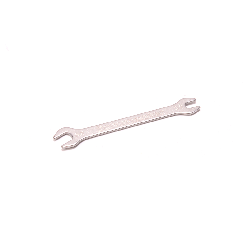 Schumacher Steel Spanner 3.9/5.5mm - Mi9 (U8759)