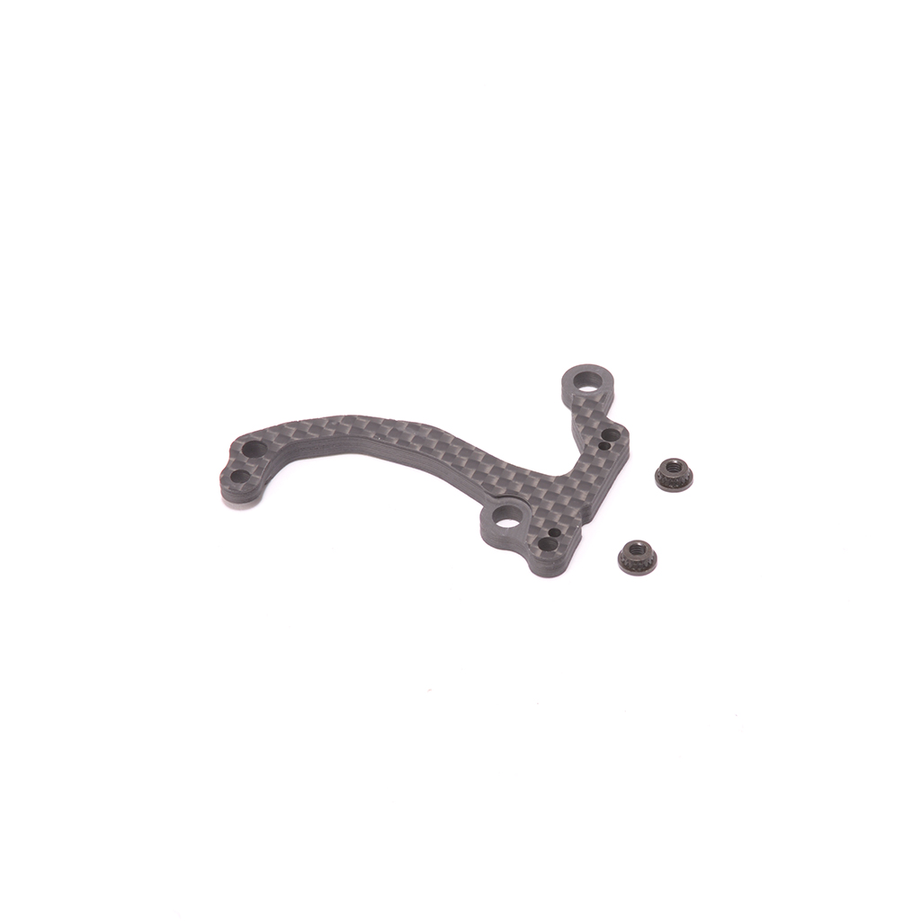 Schumacher C/F 1 Notch Rear Link Mount LH - Mi9 (U8780)