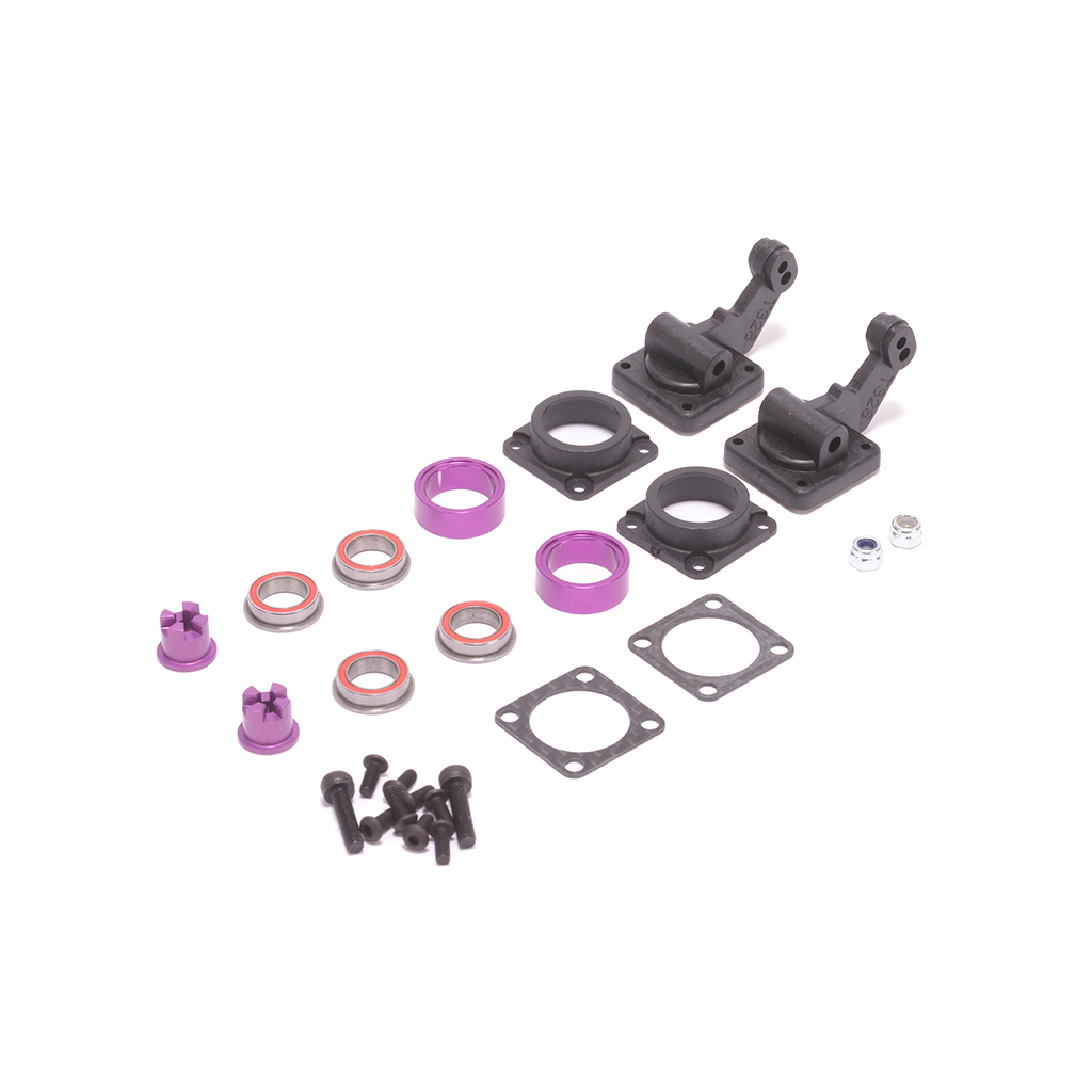 Schumacher Twin Bearing Front Hub Carrier Set (pr) - C2W (U8817)