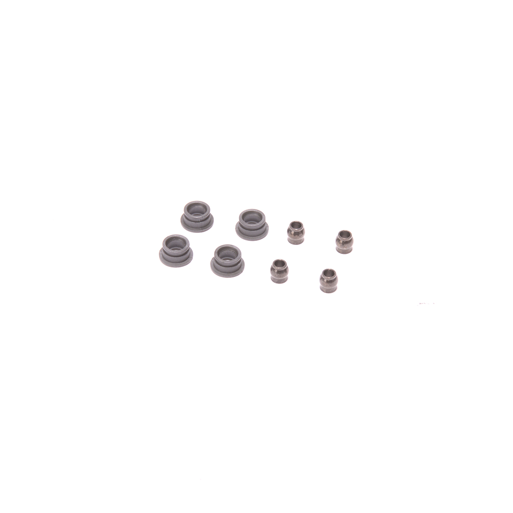 Schumacher Outer Wishbone Ball and Socket (pk4) - Vibe TC (U9100)