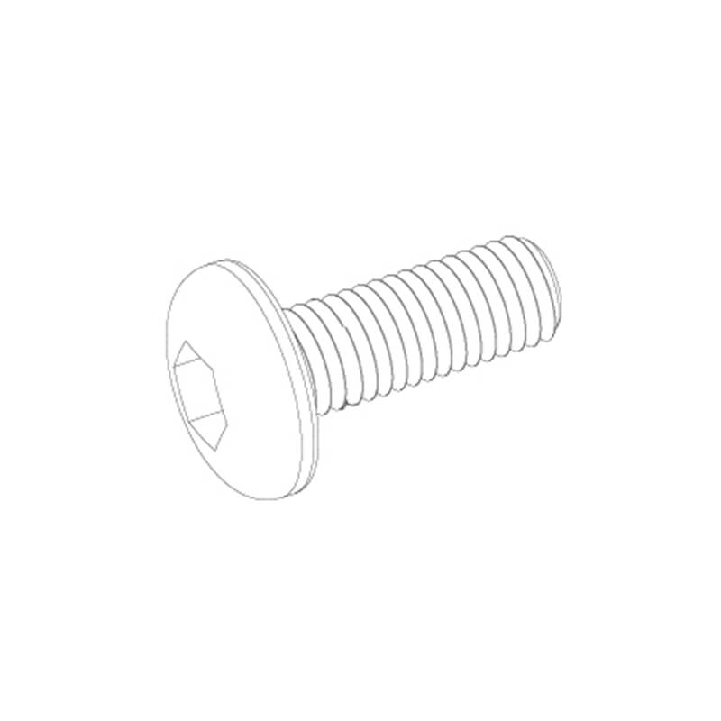 UDIRC UCX24 M1.4*5 Hexagon Socket Buttonhead Machine Screw (UCX24-S001)