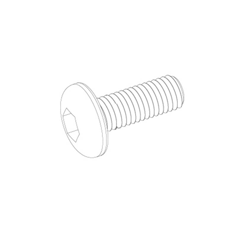 UDIRC UCX24 M1.6*6 Hexagon Socket Buttonhead Machine Screw (UCX24-S012)