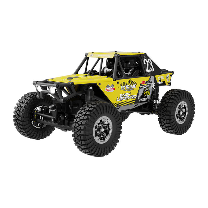 UDIRC UCX24 Snow Leopard 1/24 Crawler RTR Brushed - Yellow (UCX2405Y)