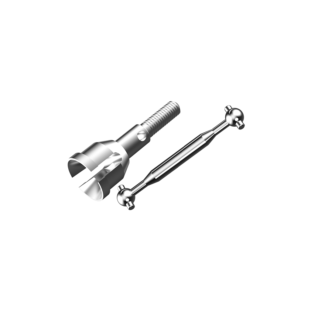 UDIRC Metal Rear Dogbones+ Metal Rear Wheel Shafts (UD1601-027)