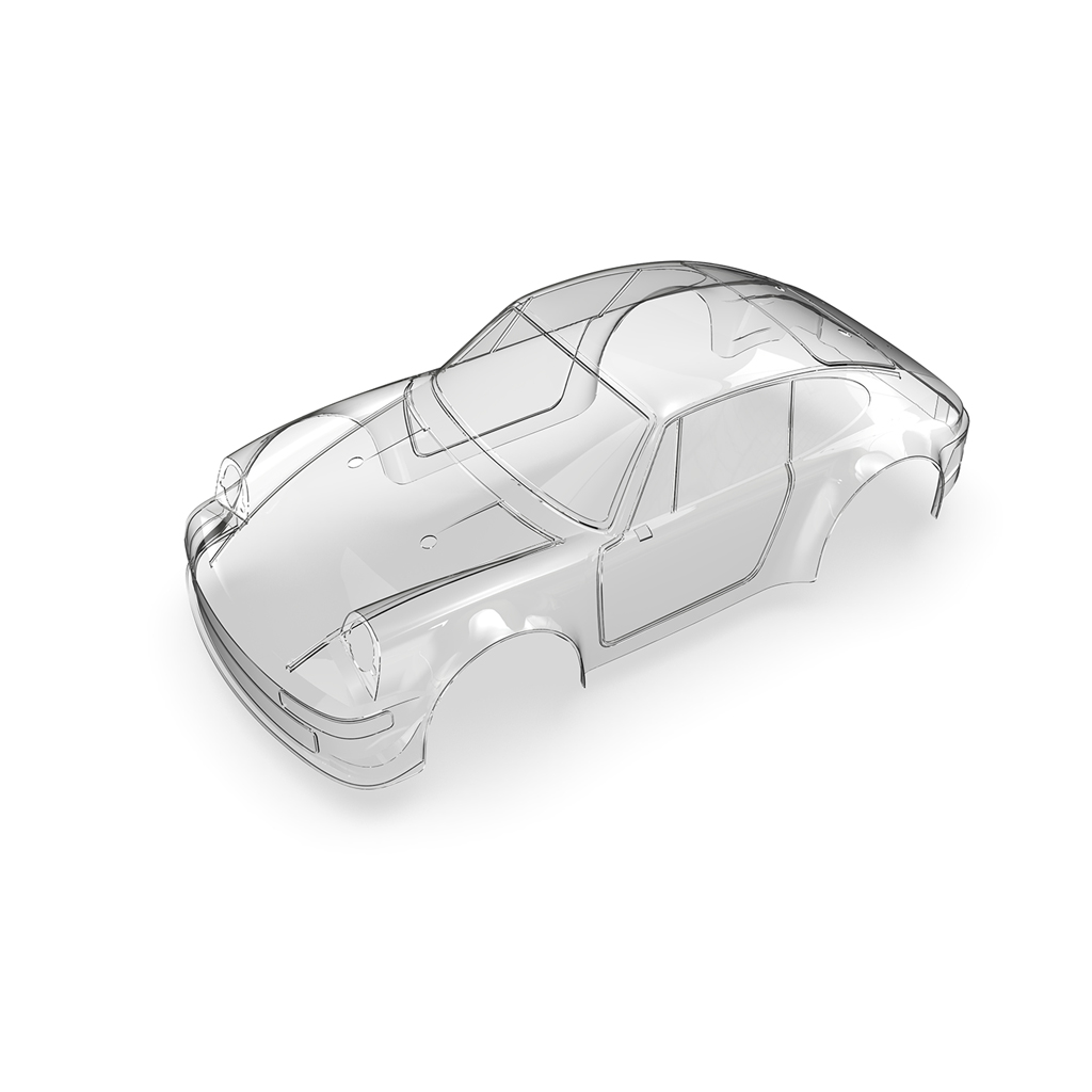 UDIRC Sports P Style - Clear Body (UD1607-000)