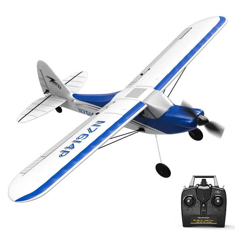 Volantex Sport Cub 500 4Ch RTF 500mm Brushed W/Gyro EPP Blue (V761-4B)