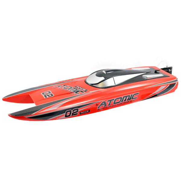 Volantex Racent Atomic 70cm Brushless Racing Boat ARTR (Red) (V792-4R)