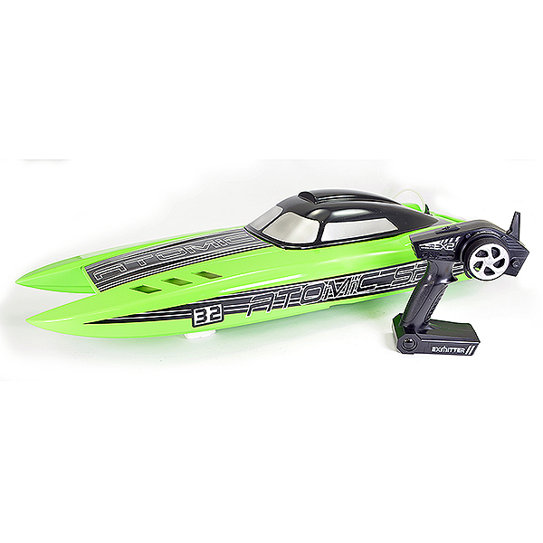 Volantex Atomic SR85 Brushless Boat (No Batt)- Green (V798-3)