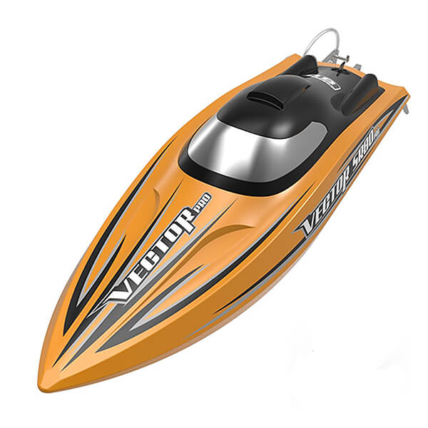 Volantex Vector SR80 Pro ARTR Boat (No Batt)- Black/Orange (V798-4P)