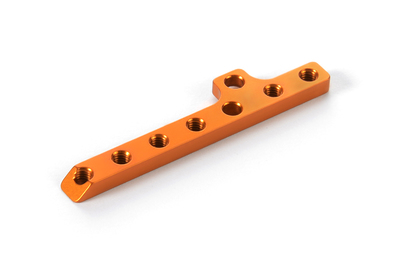 Xray T4&#039;18 Alu Motor Mount Plate - Orange (XR303003-O)