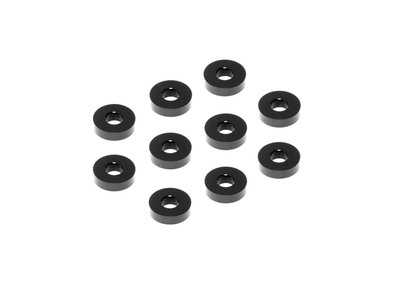 Xray Alu Shim 3X7.5X2.0mm - Black (10) (XR303137-K)