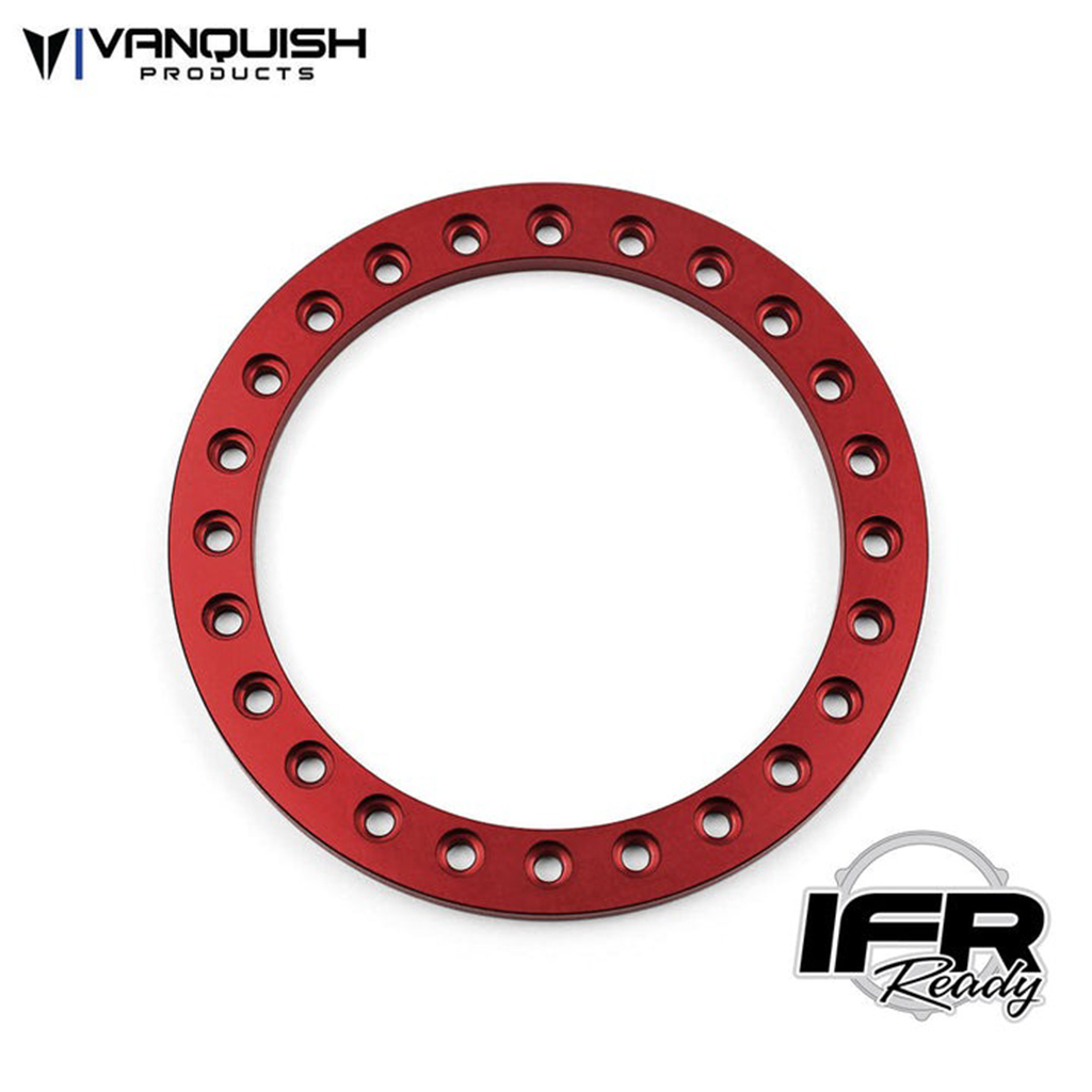 Vanquish 1.9 IFR Original Beadlock Red (1pc) (VPS05403)