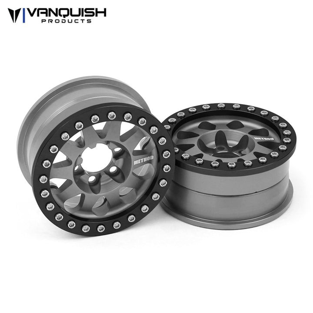 Vanquish Method 1.9 Race Wheel 101 Grey V2 (VPS07758)