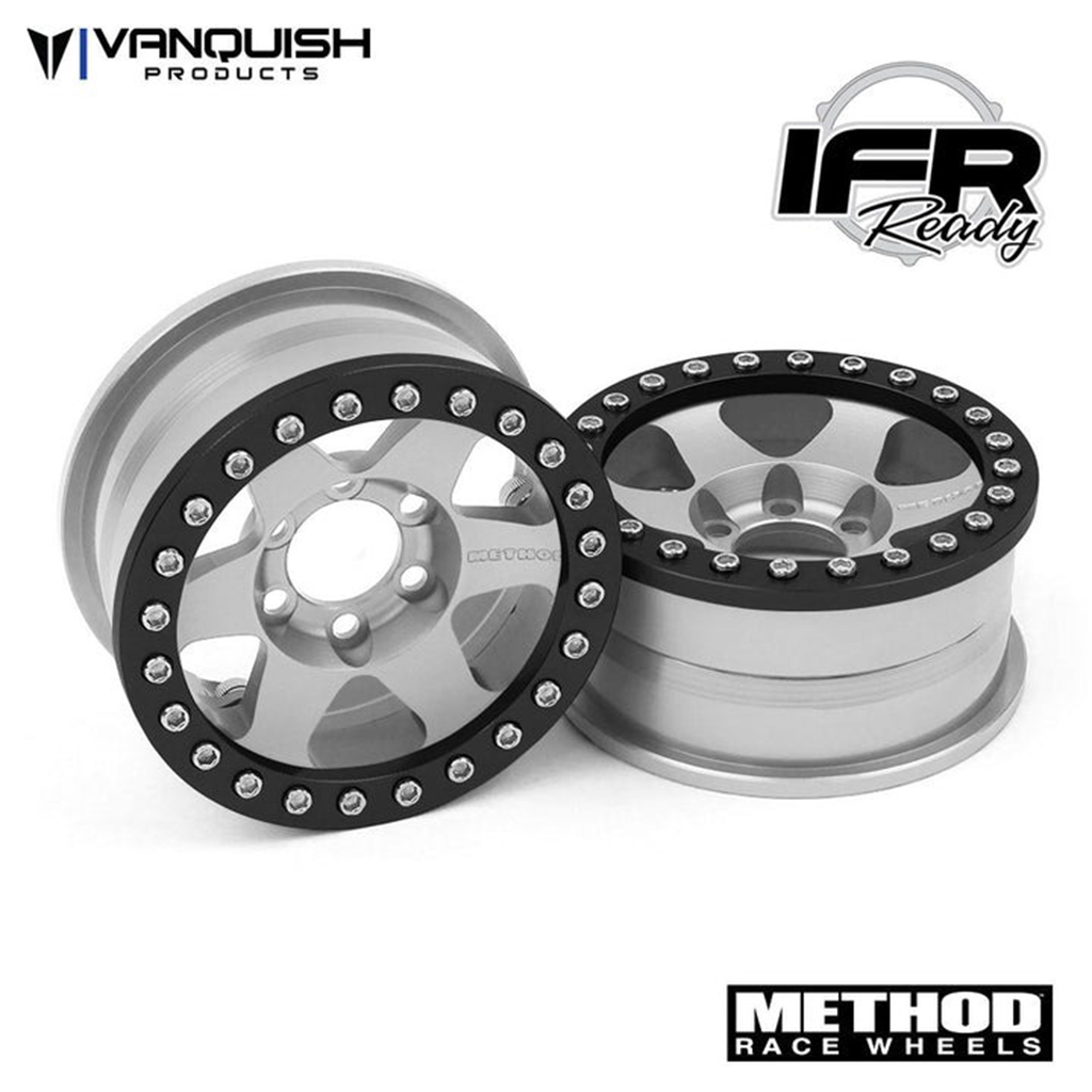 Vanquish Method 1.9 Race Wheel 310 Clear Anodized (VPS07764)