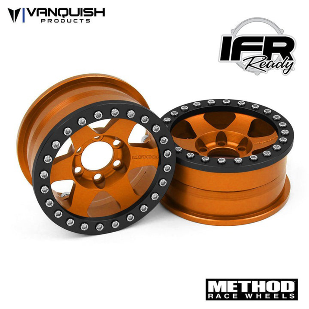 Vanquish Method 1.9 Race Wheel 310 Orange Anodized (VPS07768)