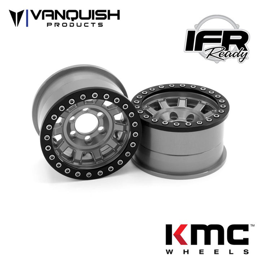 Vanquish KMC 1.9 KM236 Tank Grey Anodized (VPS07782)