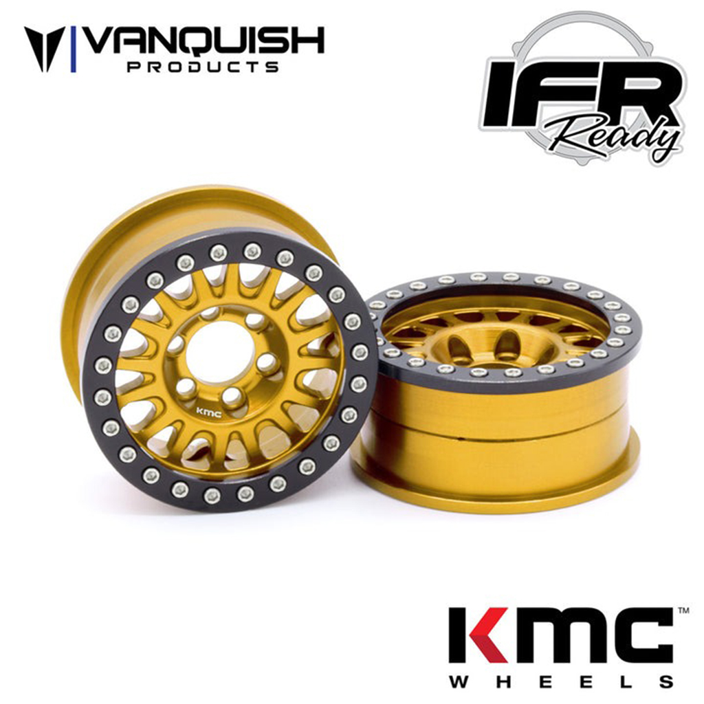 Vanquish KMC 1.9 KM445 Impact Gold Anodized (VPS07808)