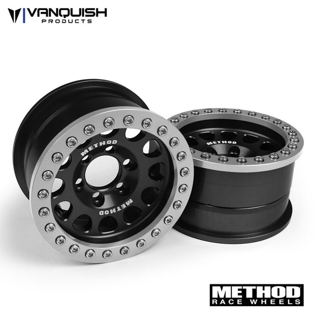 Vanquish Method 1.9 Race Wheel 105 Black/Clear (VPS07911)