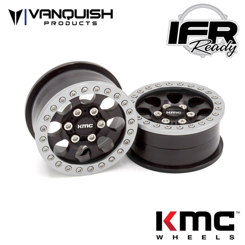 Vanquish KMC 1.9 KM237 Riot Black Anodized (VPS08130)
