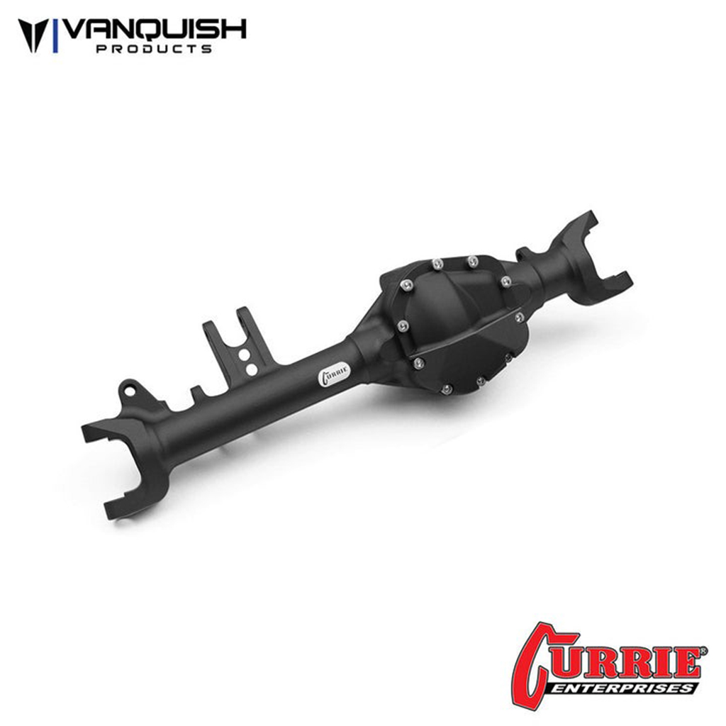 Vanquish Currie VS4-10 D44 Front Axle Black (VPS08370)