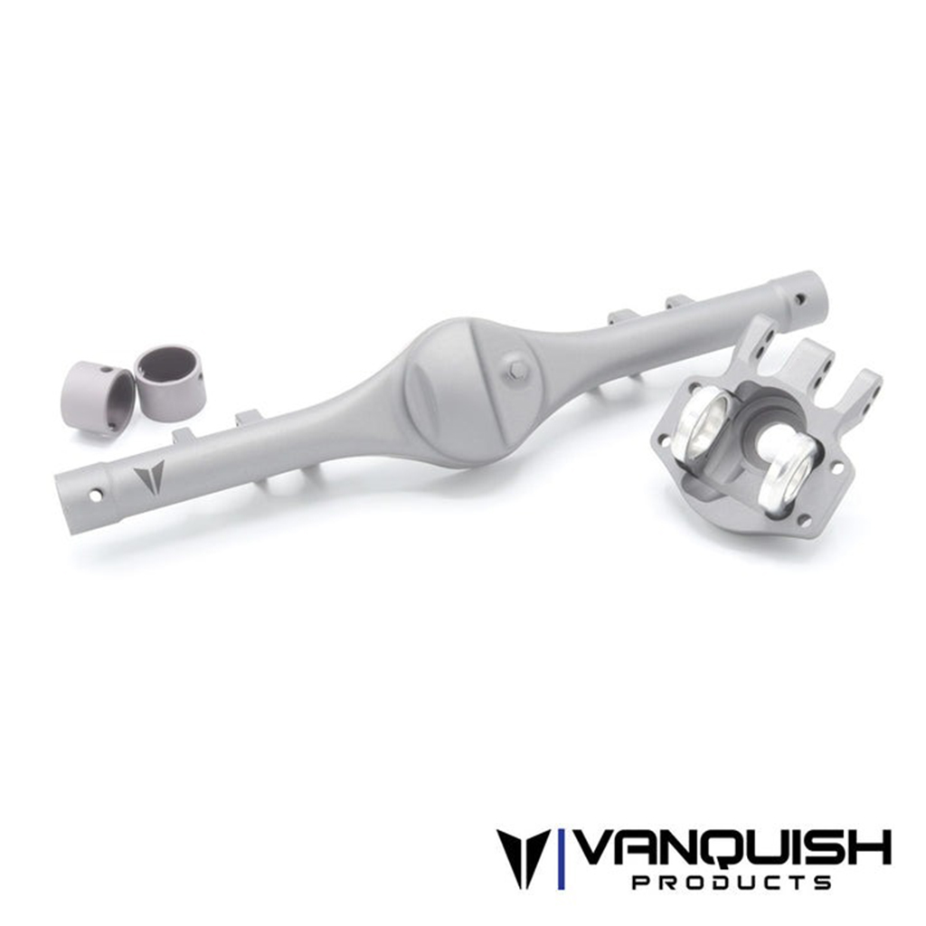 Vanquish F10T Aluminum Rear Axle Housing - Clear (VPS08633)