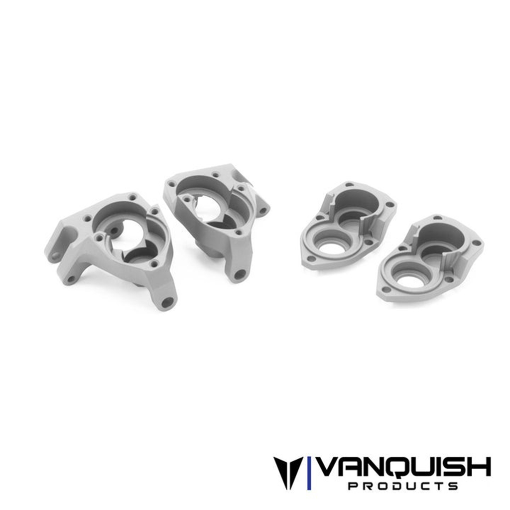 Vanquish F10 Portal Aluminum Front Knuckle - Clear (VPS08641)