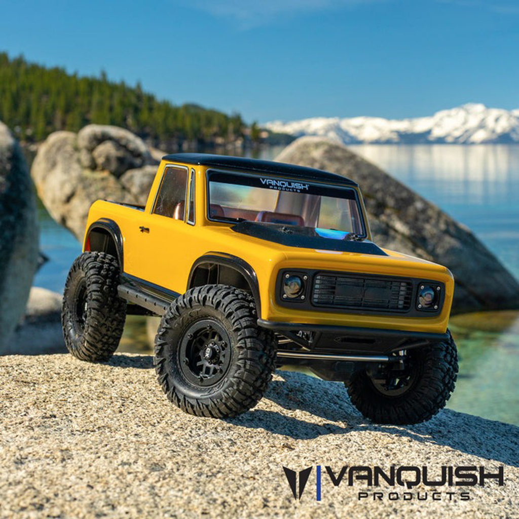 Vanquish Origin Halfcab Body Set - Clear (VPS10121)