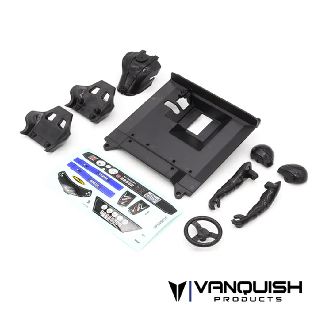 Vanquish H10 Interior and Driver Set Moulded Black (VPS10515)