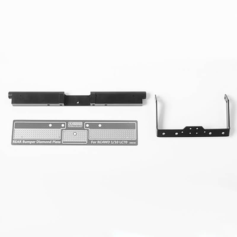 RC4WD Trifecta Rear Bumper For Land Cruiser Lc70 Body (VVV-C0414)