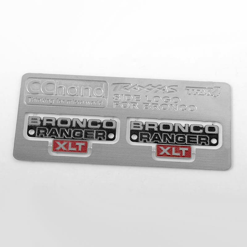 RC4WD Side Metal Emblem For Traxxas TRX-4 &#039;79 Bronco Ranger XLT (VVV-C0495)