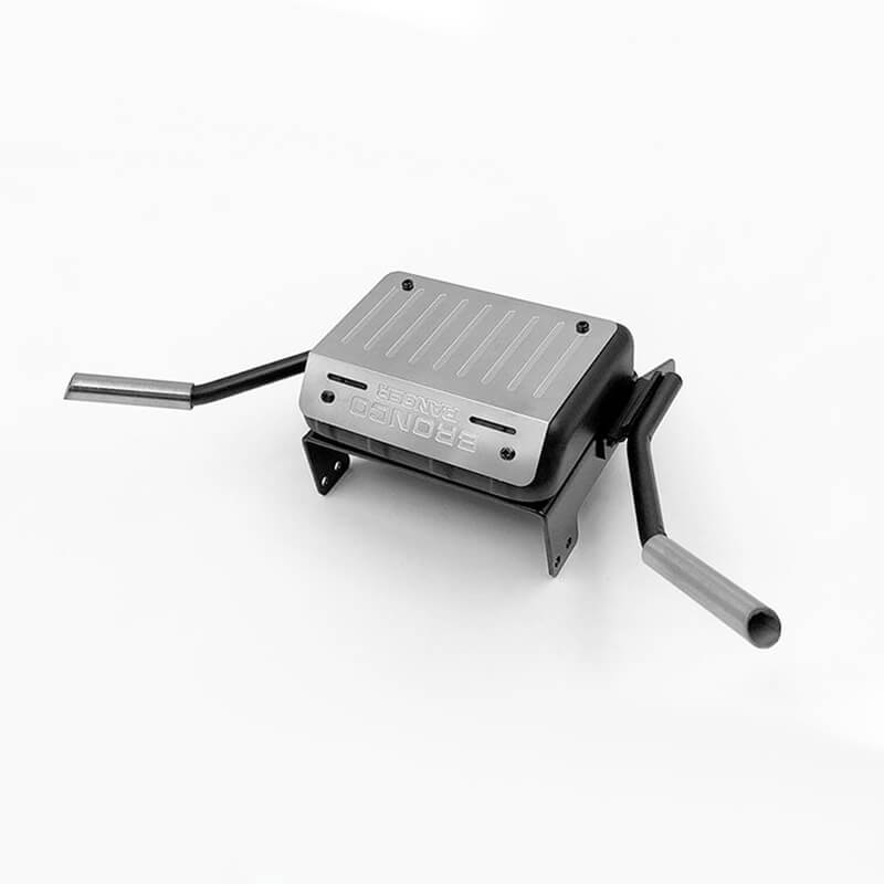 RC4WD Fuel Tank W/Dual Exhaust For Traxxas TRX-4 &#039;79 Bronco Ranger XLT (VVV-C0516)