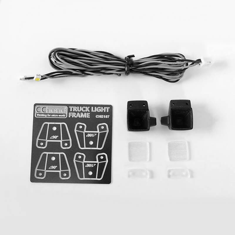 RC4WD Square Work Lights For Mercedes-Benz Arocs 3348 6X4 Tipper Truck (VVV-C0526)
