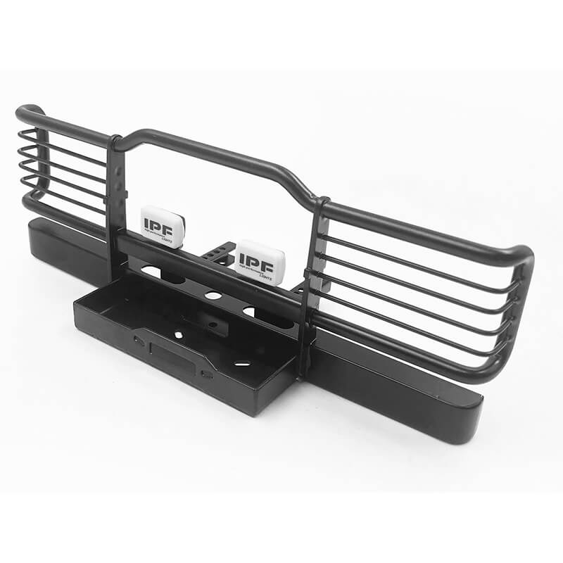 RC4WD Camel Bumper W/ Winch Mount &amp; Ipf Lights For Traxxas TRX-4 Land Rover Defender (VVV-C0720)