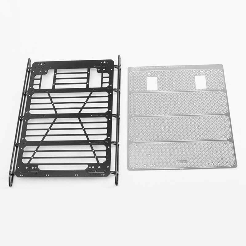 RC4WD Command Roof Rack W/Diamond Plate For Traxxas TRX-4 Mercedes-Benz G-500 (VVV-C0998)