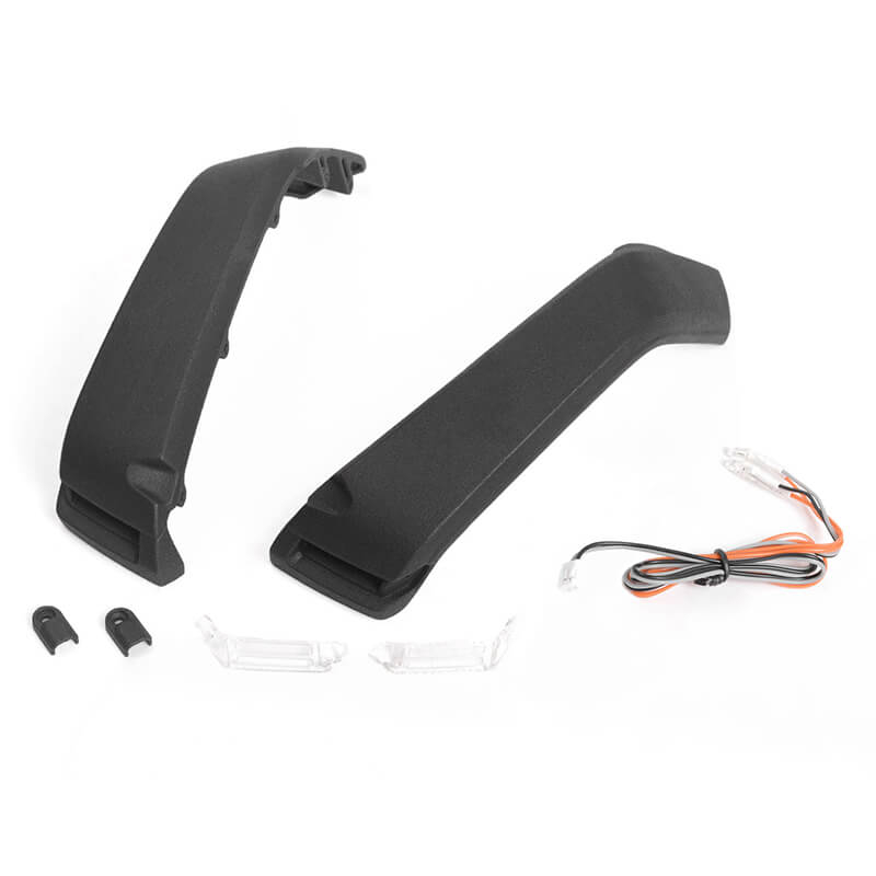 RC4WD Fender Flare Set W/Lights + Led Lighting System For Axial 1/10 SCX10 Iii Jeep (Glad/Wrang) (VVV-C1115)