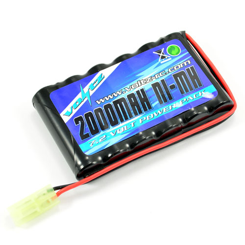 Voltz Hobby 7.2V 2000mAh AA Battery Pack W/ Mini Tamiya Plug (HE00011) (VZ0065)