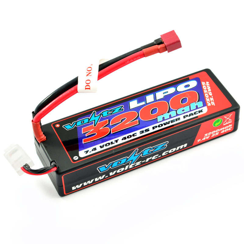 Voltz 3200mAh 2S 7.4V 40C Hardcase LiPO Stick Battery Pack (VZ0305)