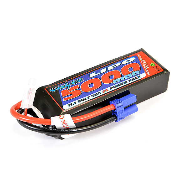 Voltz 5000mAh 11.V 50C LiPO Battery W/EC5 (VZ0550003SEC5)